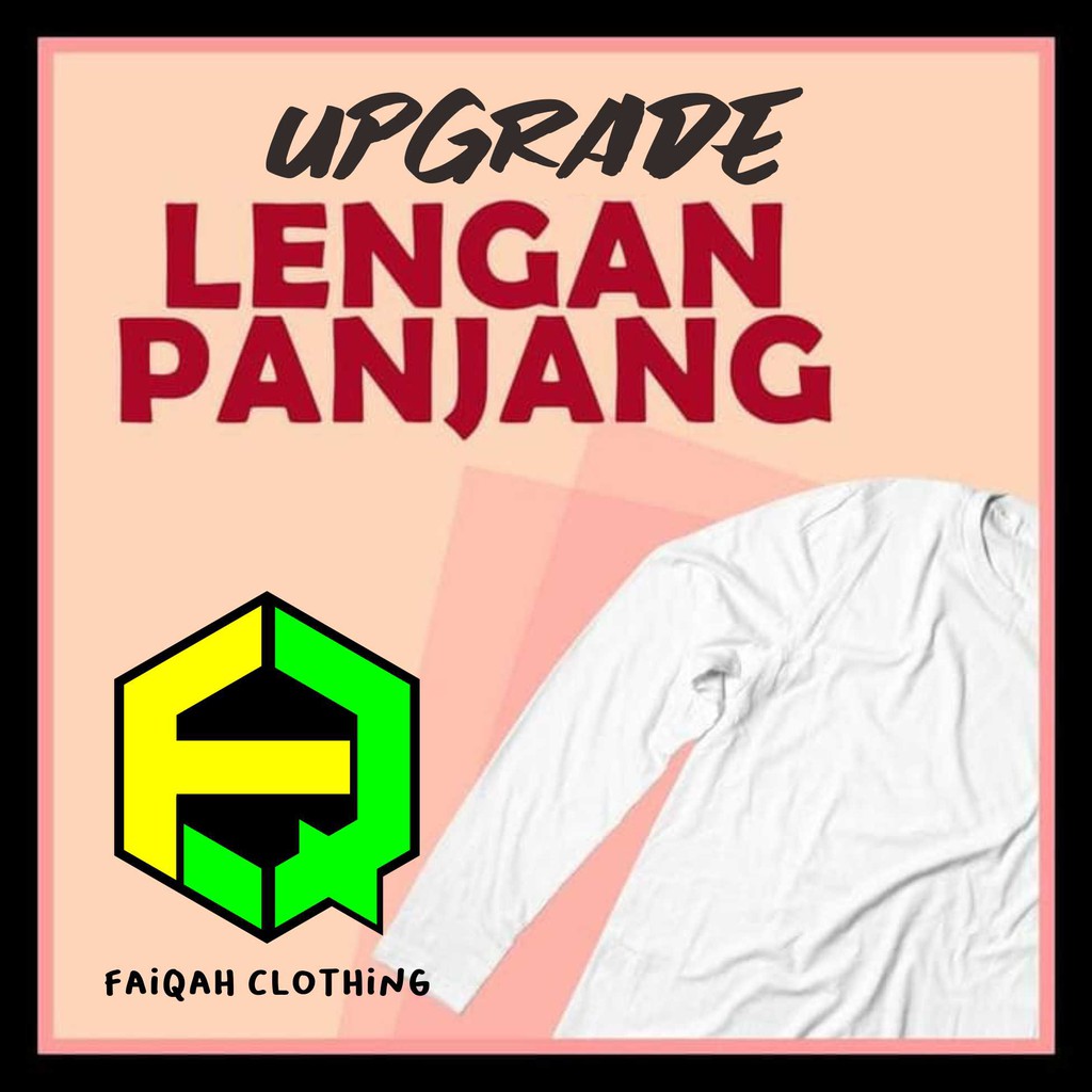 Jual Tambahan Untuk Lengan Panjang Sablon Tambahan Tambah Nama