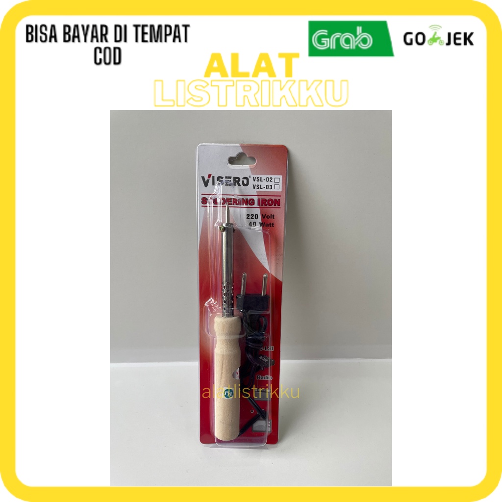 Jual Solder Kayu Visero Watt Soldering Iron Watt Shopee Indonesia