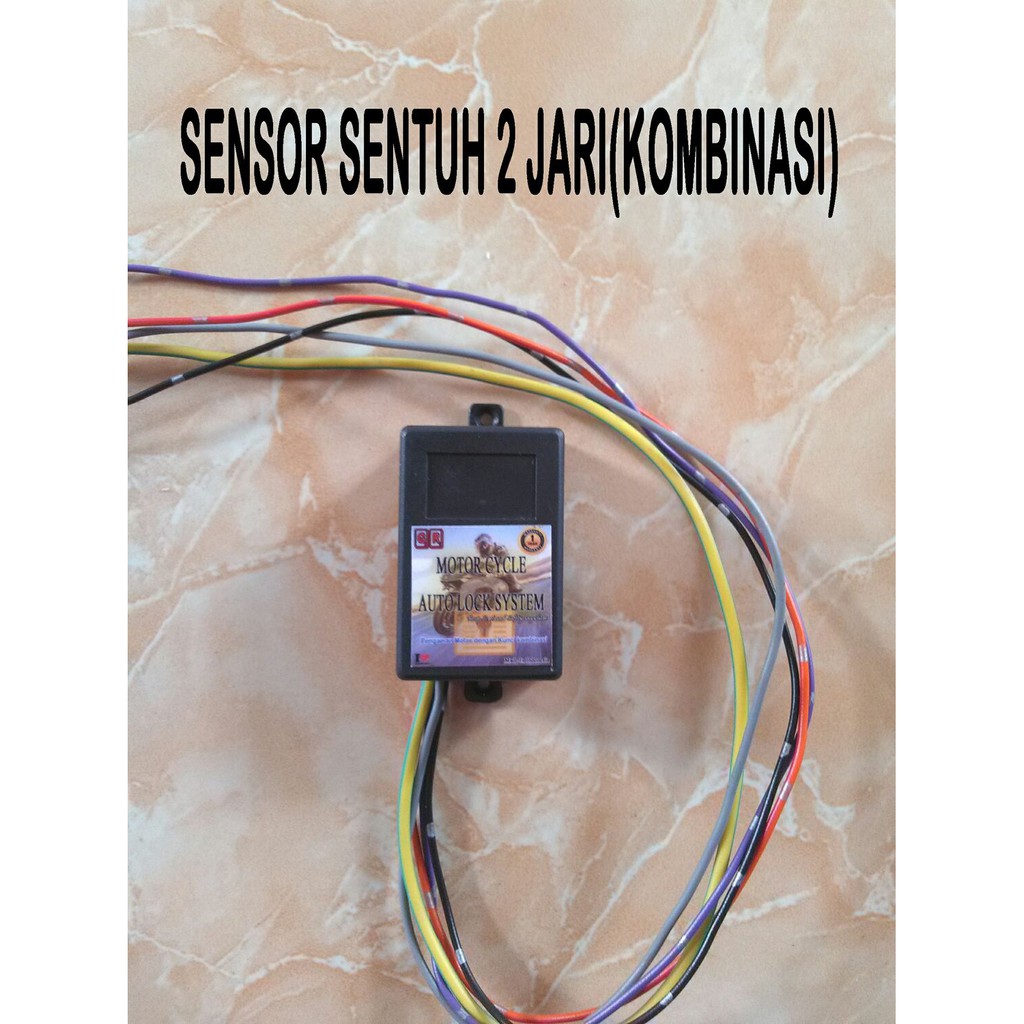 Jual Pengaman Motor Anti Maling Begal Sensor Sentuh Jari Shopee