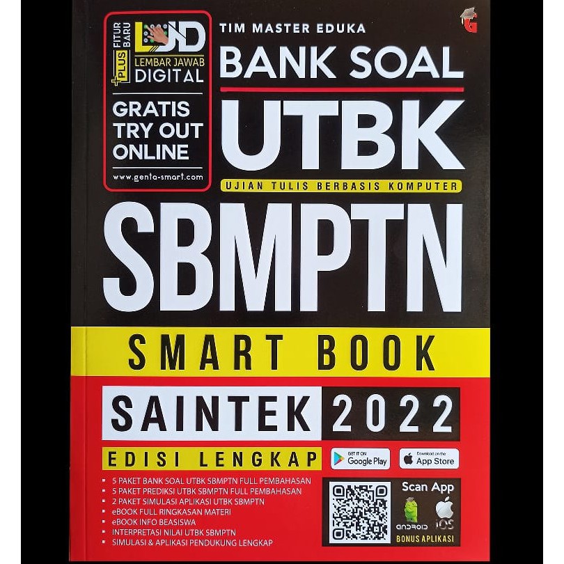 Jual New Bank Soal Utbk Sbmptn Saintek Genta Smart Shopee Indonesia