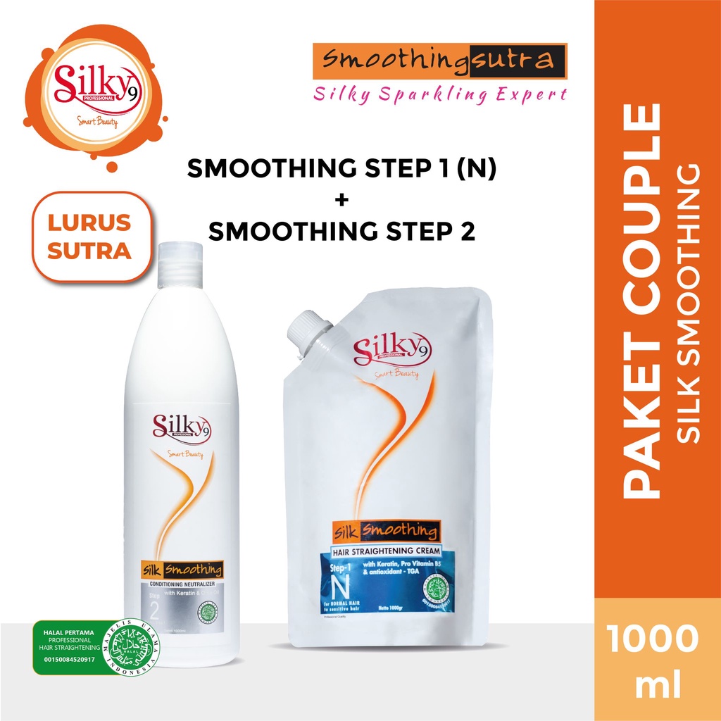 Jual Silky Pro Silk Smoothing Keratin Smoothing Sutra Seri N Gr