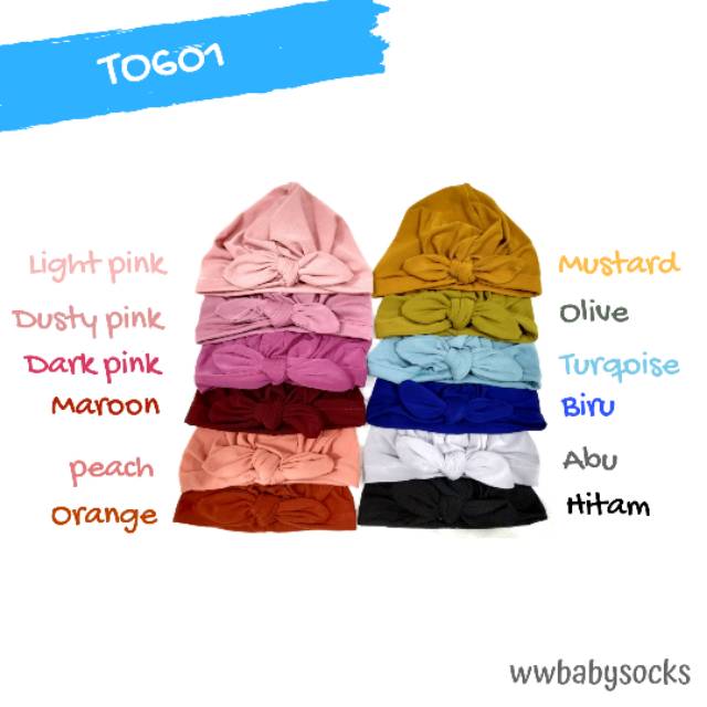 Jual Turban Bayi Polos Beli 3 Lebih Murah Shopee Indonesia