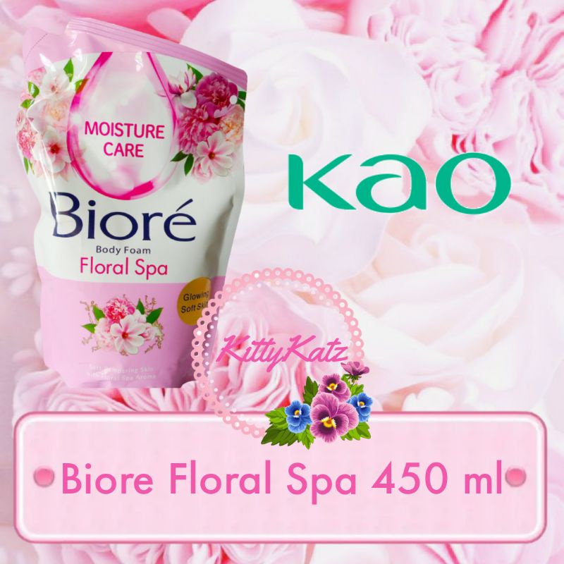 Jual Biore Body Foam Floral Spa Ml Shopee Indonesia