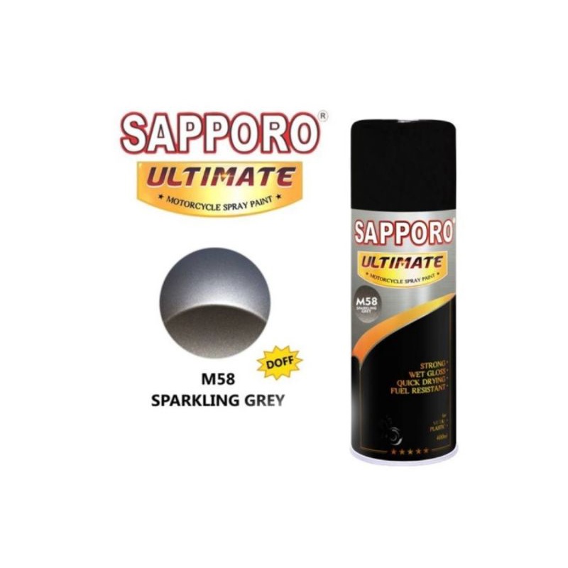 Jual Sapporo Ultimate M Sparkling Grey Cat Semprot Aerosol Spray