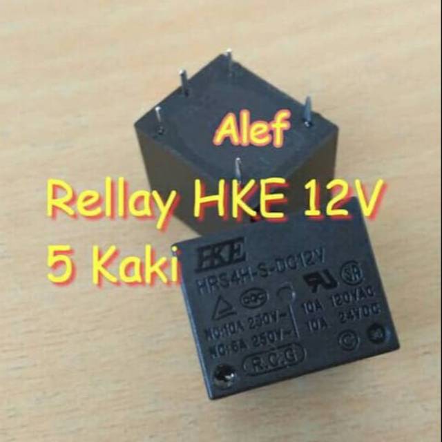 Jual Relay Hke V Rellay Pin Kaki Volt Shopee Indonesia