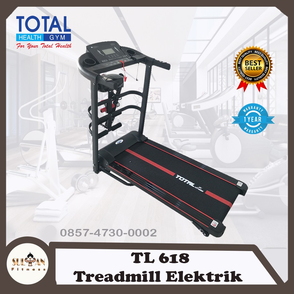 Jual Treadmill Elektrik Tl Hp Fungsi Alat Fitness Rumahan