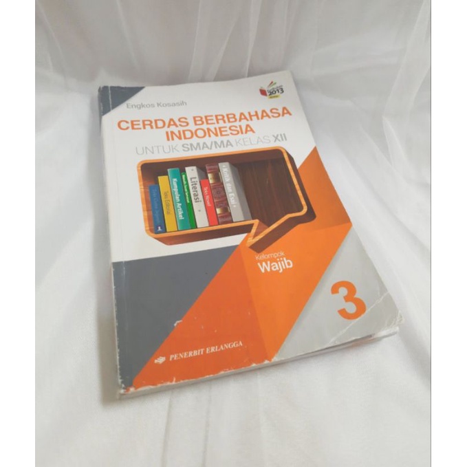 Jual Buku Siswa Cerdas Berbahasa Indonesia Untuk SMA Kelas 12 Shopee