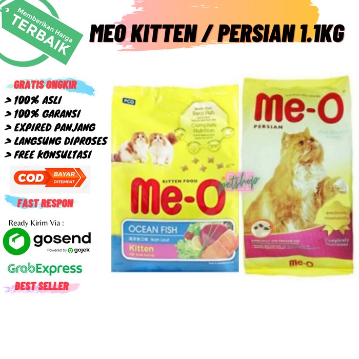 Jual Me O Meo Kitten Me O Meo Persian Cat Food Persia Makanan Kucing