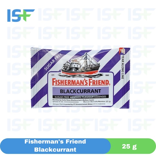 Jual Fisherman S Friend Blackcurrant 25 G Permen Fisherman Pelega