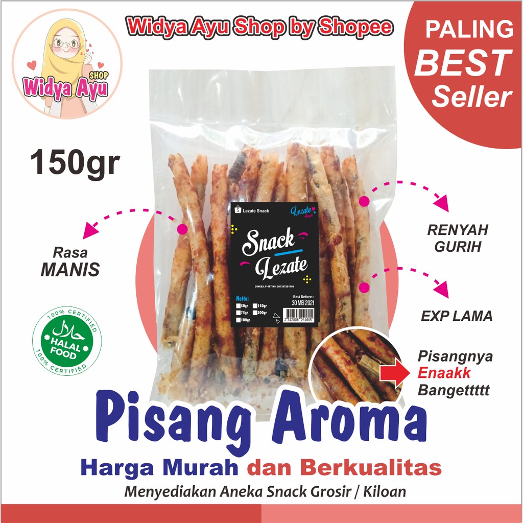 Jual Pisang Aroma 150gr Piscok Mini Pisang Lampung Sale Pisang