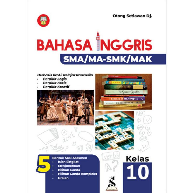 Jual BUKU BAHASA INGGRIS SMA MA KELAS X 10 KURIKULUM MERDEKA Shopee