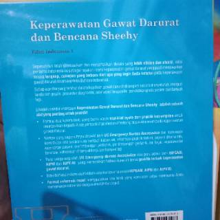 Jual Buku Gadar Ori Buku Keperawatan Gawat Darurat Dan Bencana Sheehy