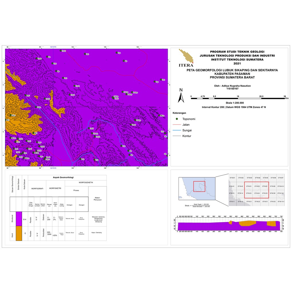 Jual Peta Geomorfologi Indonesia Shopee Indonesia