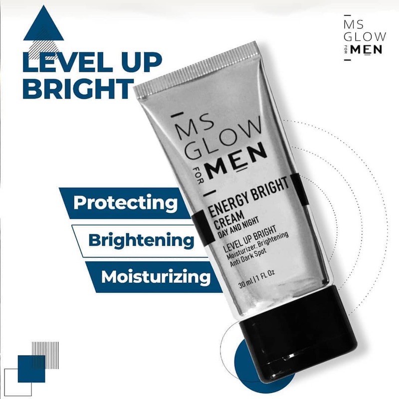 Jual Energy Bright Cream MS Glow For Men Shopee Indonesia