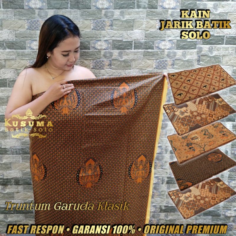 Jual Kain Jarik Batik Klasik Solo Motif TRUNTUM GARUDA Jarit Classic