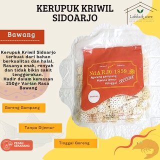 Jual Kerupuk Kriwil Ndarjo Satuan OLEH OLEH KHAS SIDOARJO YANG ENAK