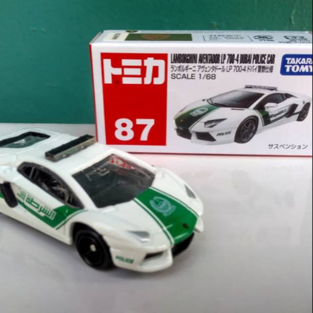 Jual Tomica No 87 Lamborghini Aventador LP 700 10 Dubai Police Car