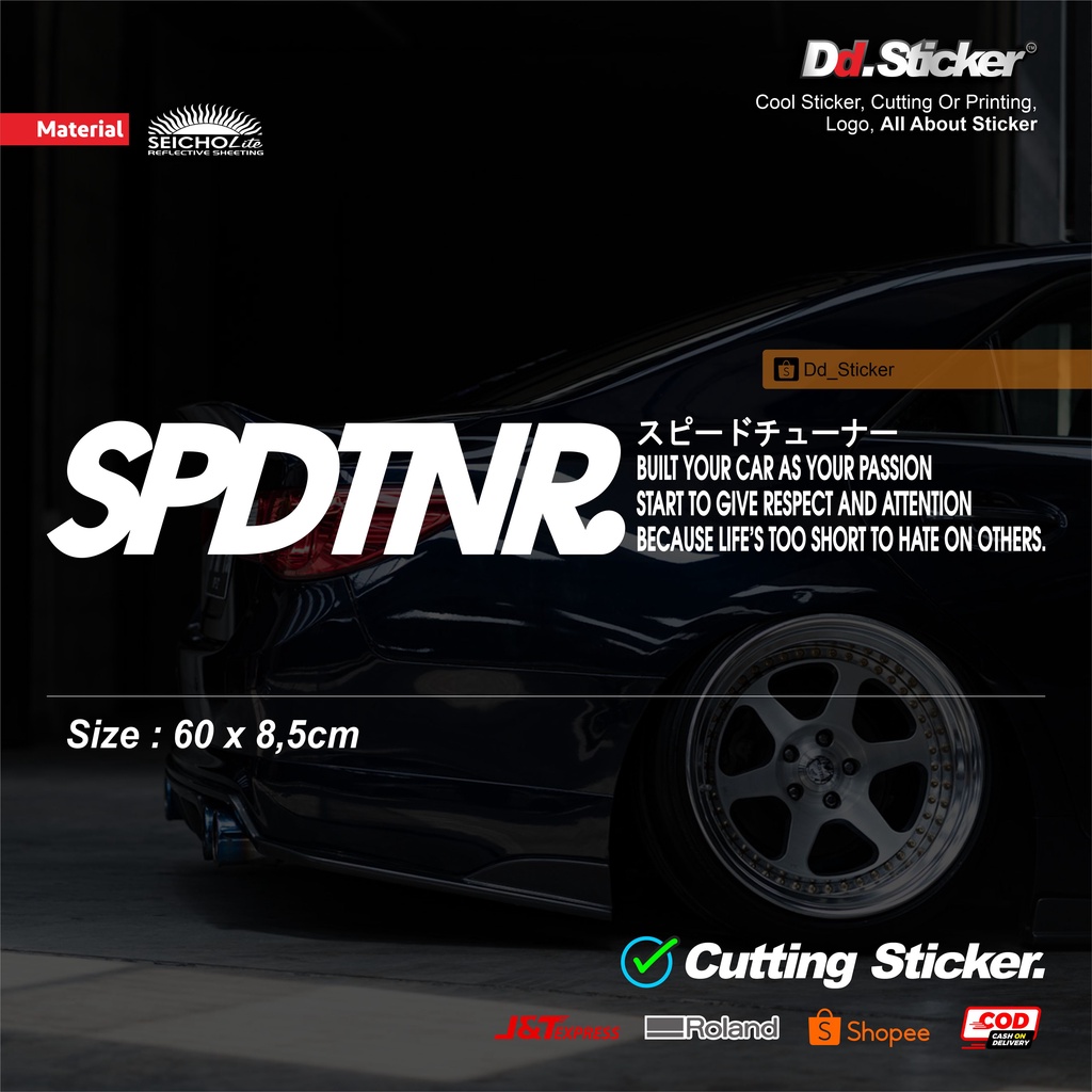 Jual Sticker Speedtuner Japan Cutting Sticker Shopee Indonesia