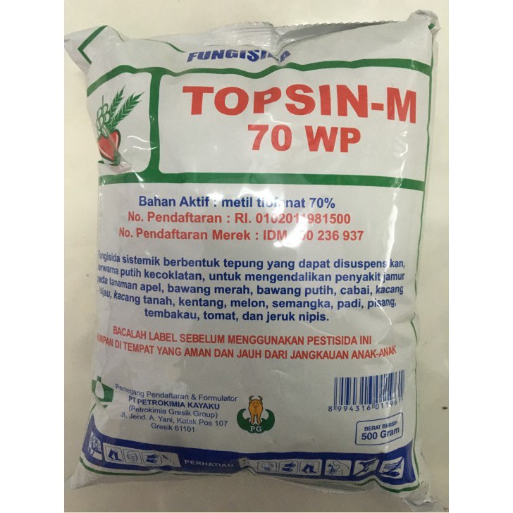 Jual Fungisida Topsin M Wp Gr Obat Pembasmi Jamur Pada Tanaman