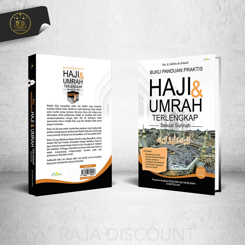 Jual Buku Panduan Praktis Haji Umrah Terlengkap Sesuai Sunnah