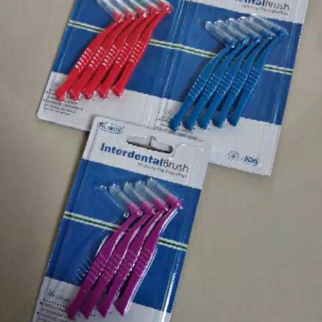 Jual Sikat Gigi Interdental Bengkok Sikat Behel Sikat Ortho