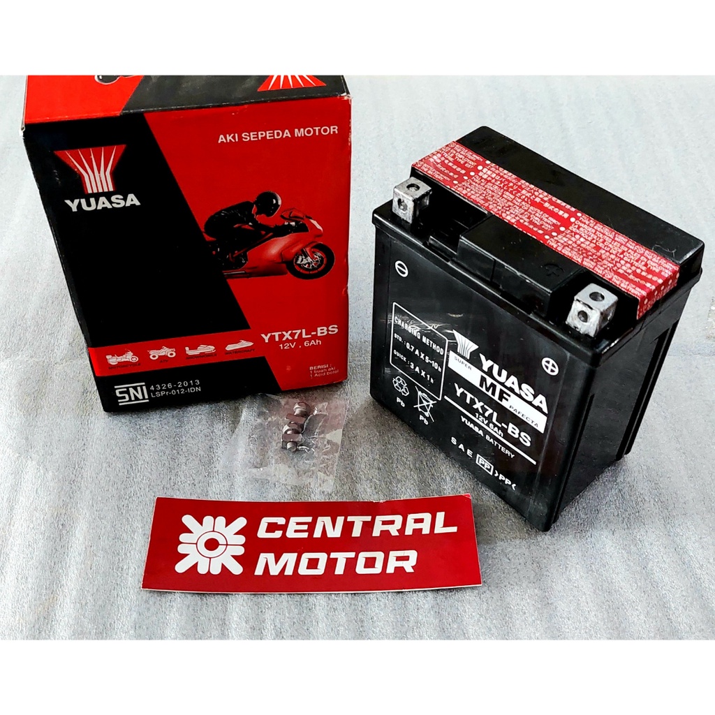 Jual Aki Yuasa Ytx L Bs V Ah Cbr Shopee Indonesia