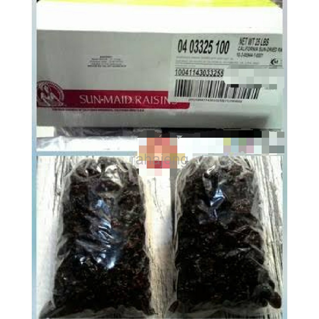 Jual Kismis Merk Sun Maid Raisins Sunmaid Repack Kg Shopee Indonesia