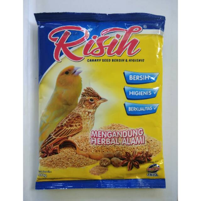 Jual Risih Ebod Jaya Risih Canary Seed Bersih Higenis G Shopee