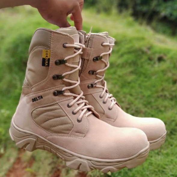 Jual Sepatu Delta PDL Pria Dan Wanita Safety Boot Courdura Anti Air