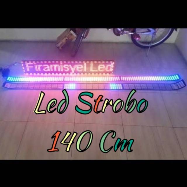 Jual Led Strobo Kaca Truk 140 Cm 12 Volt 24 Volt Led Rapat Ya Shopee