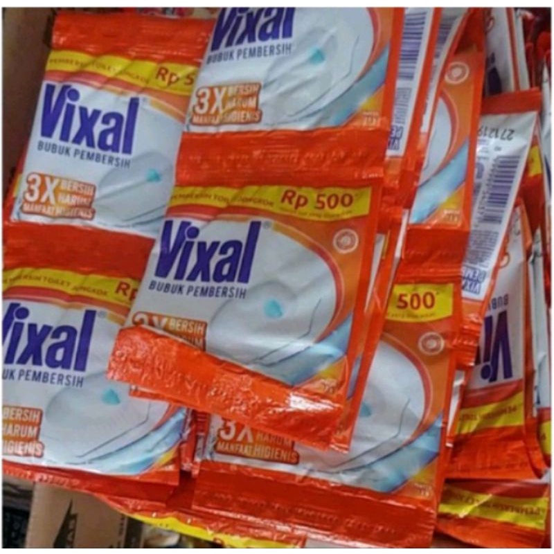 Jual Vixal Bubuk Pembersih Toilet Saset Isi 15 Gr X 12 Pcs Shopee