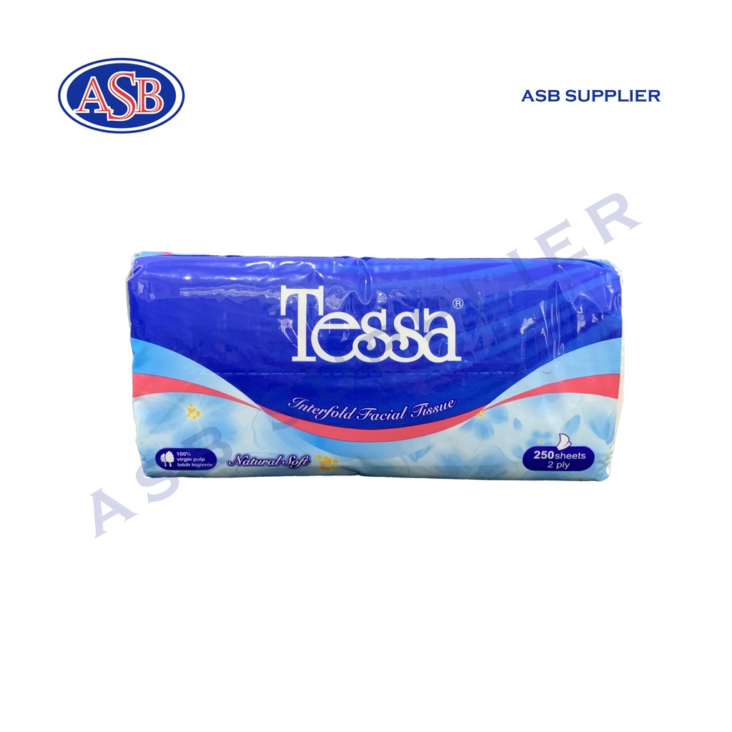 Jual Tissue Tessa Facial Tissue 2 Ply 250 Sheets Shopee Indonesia