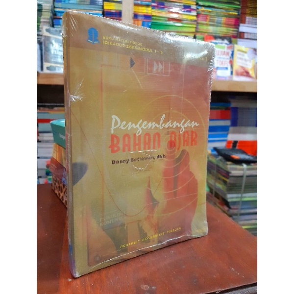 Jual Buku Pengembangan Bahan Ajar Edisi Denny Setiawan Dkk Ut