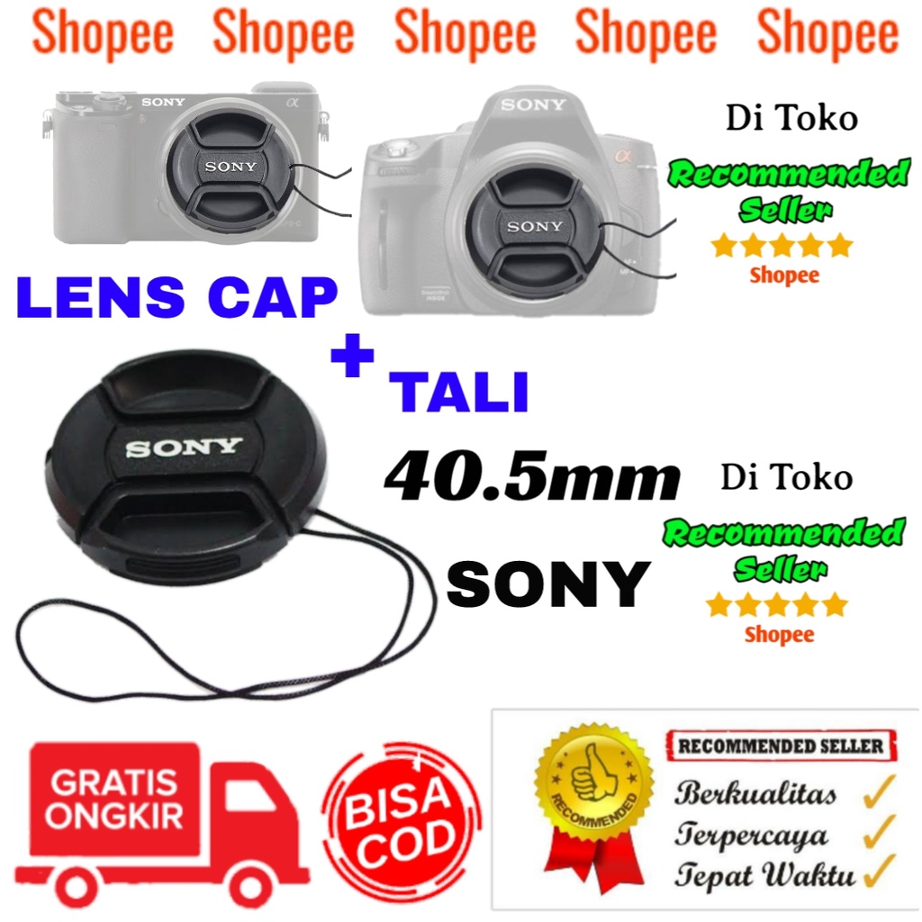 Jual Lens Cap Penutup Lensa Sony 40 5mm 16 50mm Kit OSS Alpha A5000