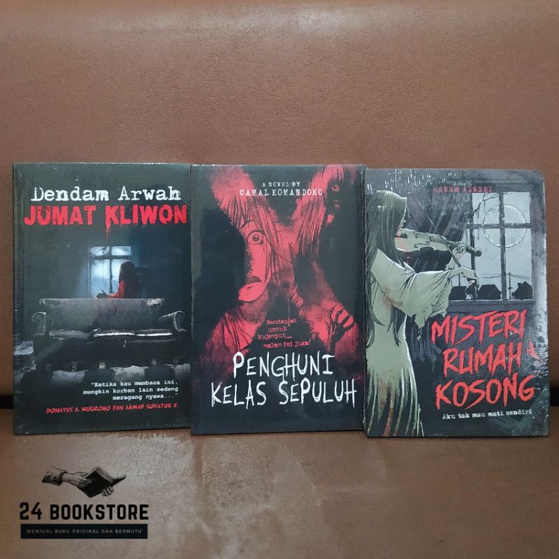 Jual Paket Novel Horor Horror Kisah Nyata Penampakan Hantu Kisah