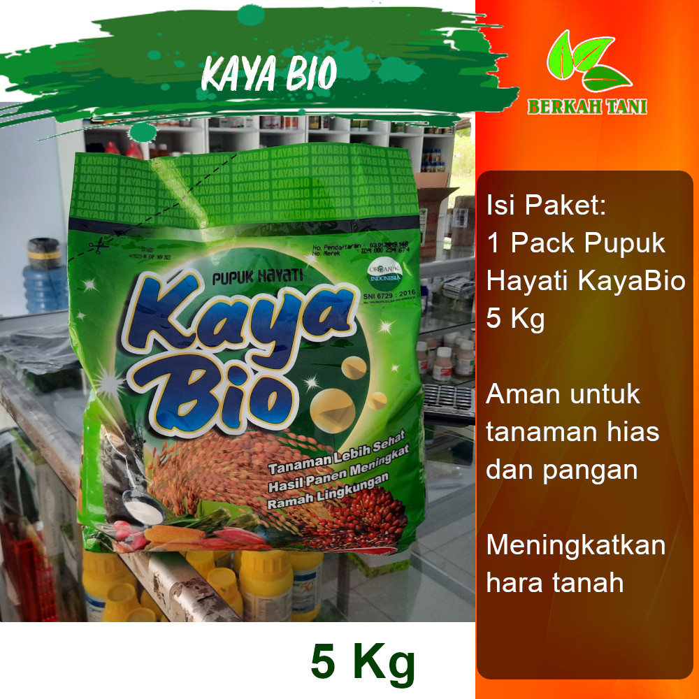 Jual Petrobio Kayabio 5 Kg Pupuk Hayati Untuk Tanaman Hias Shopee