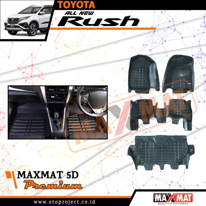 Jual Karpet Mobil Maxmat D Toyota All New Rush Premium