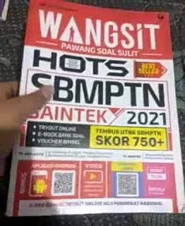 Jual PRELOVED WANGSIT PAWANG SOAL SULIT HOTS SBMPTN SAINTEK TPS 2021