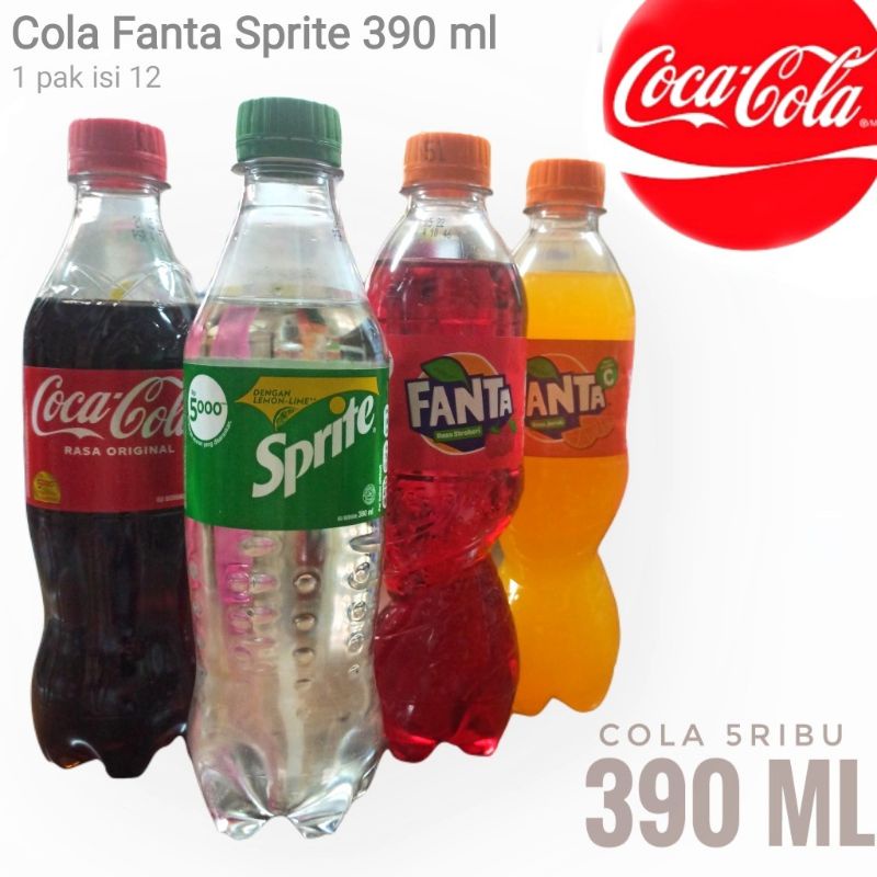 Jual Coca Cola Sprite Fanta Botol Kemasan Ml Khusus Gosend