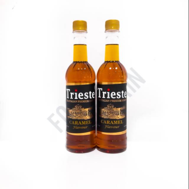 Jual Trieste Syrup Caramel Sirup Rasa Caramel Ml Shopee Indonesia