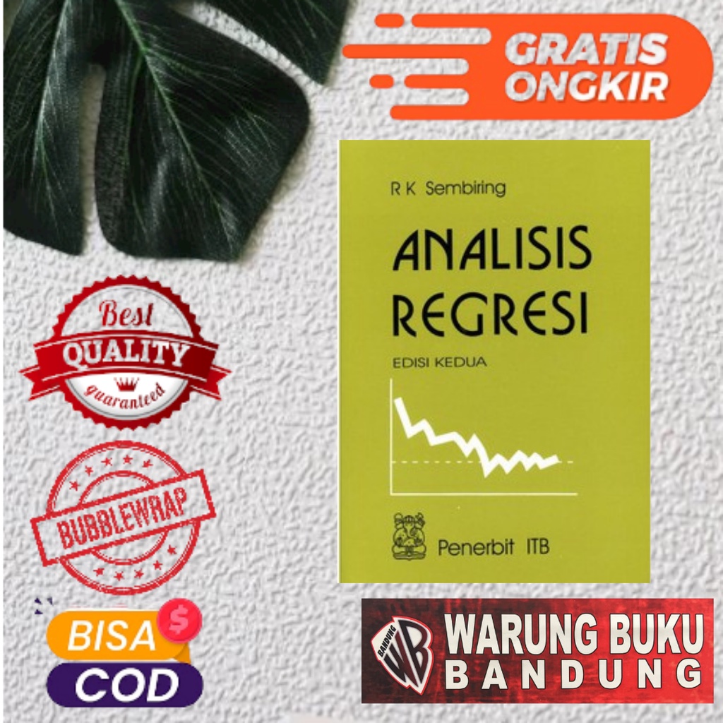 Jual Buku Analisis Regresi R K Sembiring Shopee Indonesia