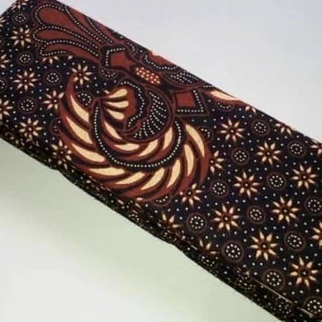 Jual Kain Batik Katun Sogan Klasik Motif Truntum Garuda Shopee Indonesia