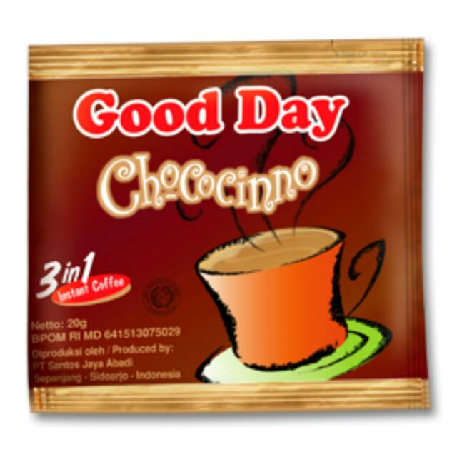 Jual Kopi Good Day Chococinno 10x20gr Shopee Indonesia