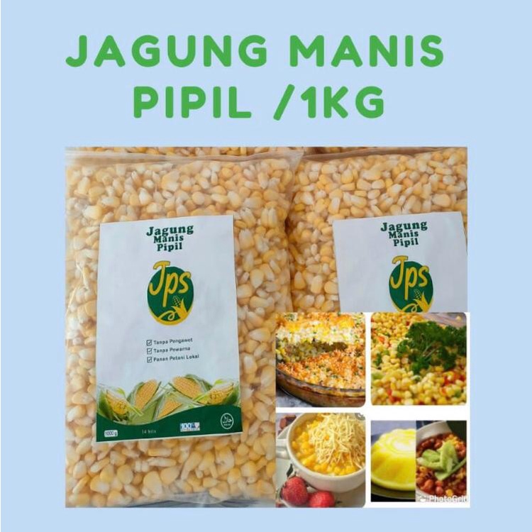 Jual Jagung Manis Pipil 1kg Shopee Indonesia