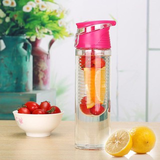 Jual Tritan Infuser Fruit Water Bottle Gen2 Botol Infused Buah