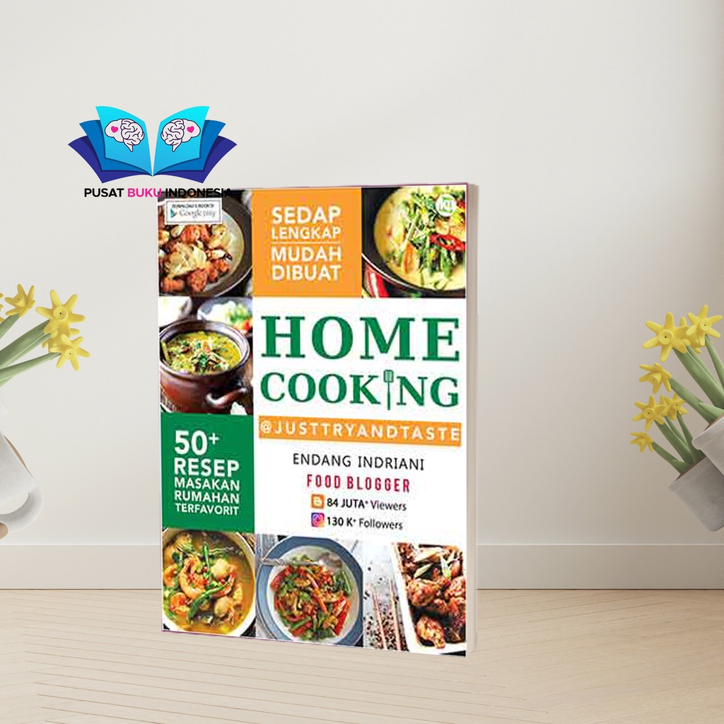 Jual Buku Belajar Resep Masak Masakan Makan Makanan Home Cooking