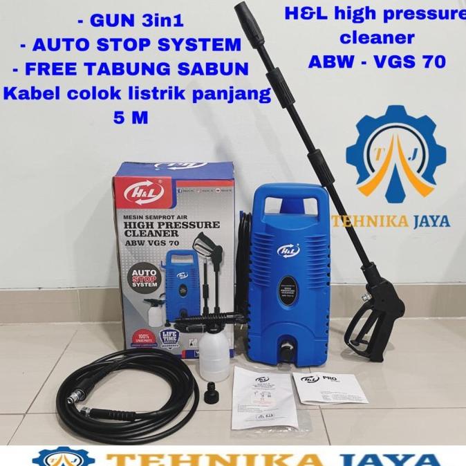 Jual Jet Cleaner H L Abw Vgs 70 Mesin Steam Cuci Mobil Motor Ac Auto