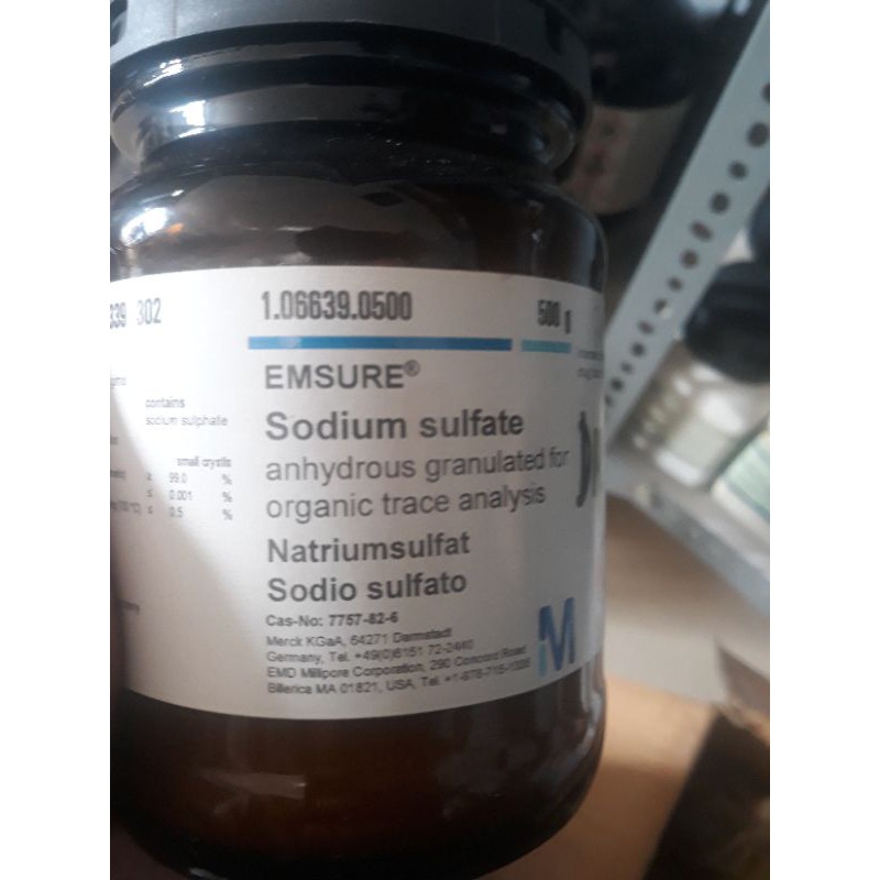 Jual SODIUM SULFATE ANHYDROUS GRANULATED EMSU Shopee Indonesia