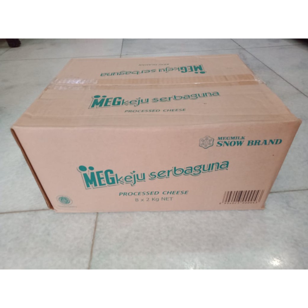 Jual Keju Cheddar Meg Serbaguna Kg Carton Kg X Pcs