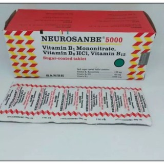 Jual Neurosanbe 5000 Tablet 1 STRIP 10 Tablet Shopee Indonesia